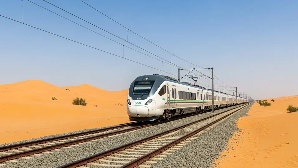قطار الرياض الدمام التابع لسار يربط العاصمة بالمنطقة الشرقية