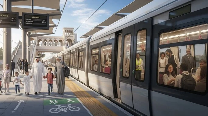 طائرة الخطوط السعودية تقلع من المدرج