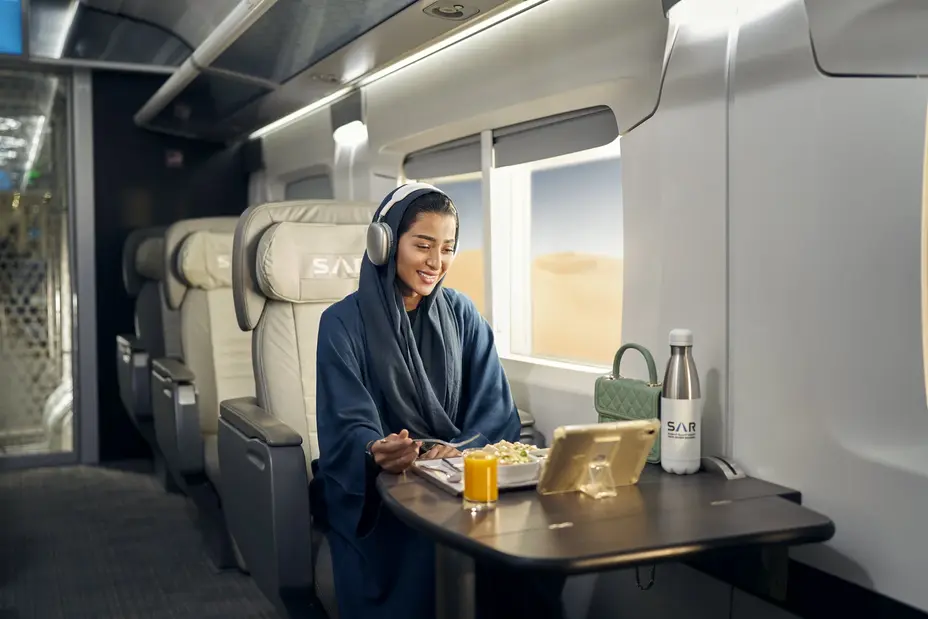 السكك الحديدية السعودية SAR تحسين تجربة السفر