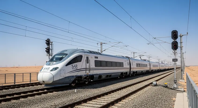 قطار الرياض القصيم قطار الرياض القصيم أثناء الرحلة السريعة بين الرياض وبريدة