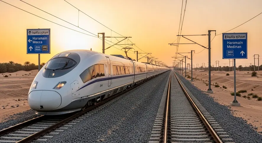 مواعيد قطار الحرمين السريع عند المحطة مع جدول مواعيد دقيق
