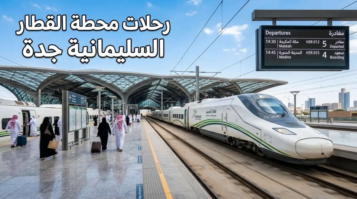 موقع محطة القطار السليمانية جدة وطريقة الوصول إليها
