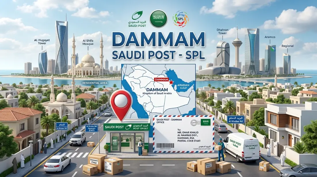 Dammam postal code Dammam Postal Code guide with Saudi Arabia city map and address locations