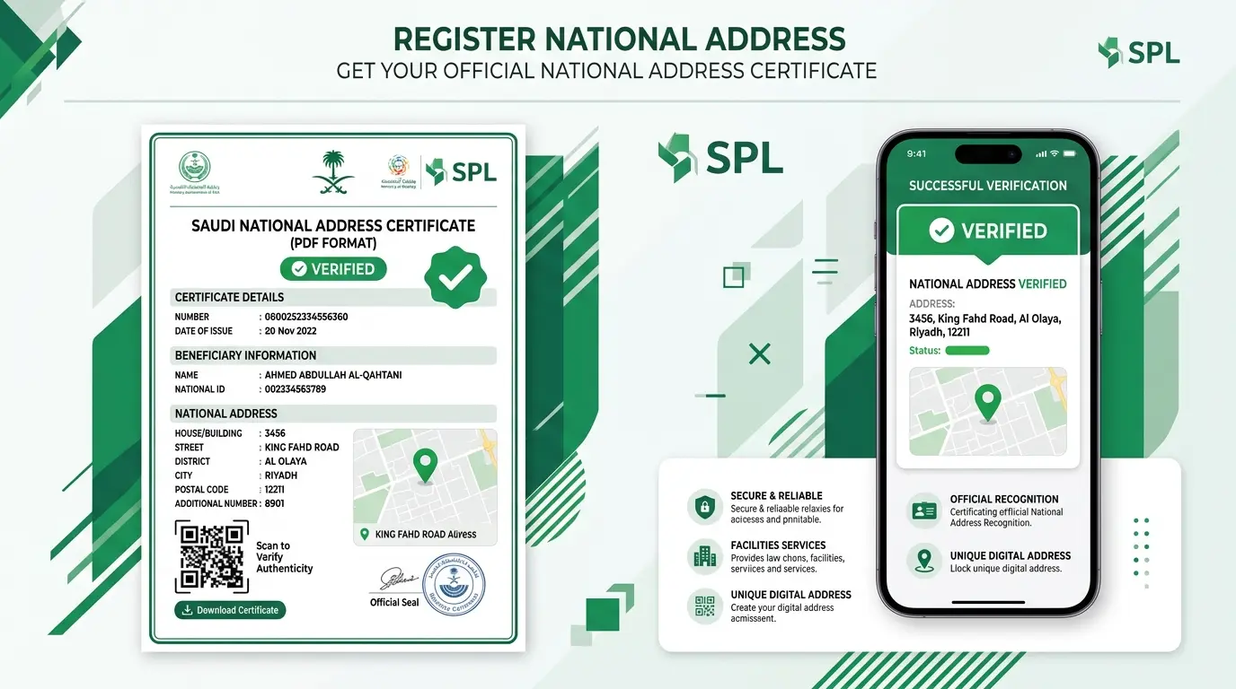 Register National Address Register National Address step-by-step online registration process in Saudi Arabia