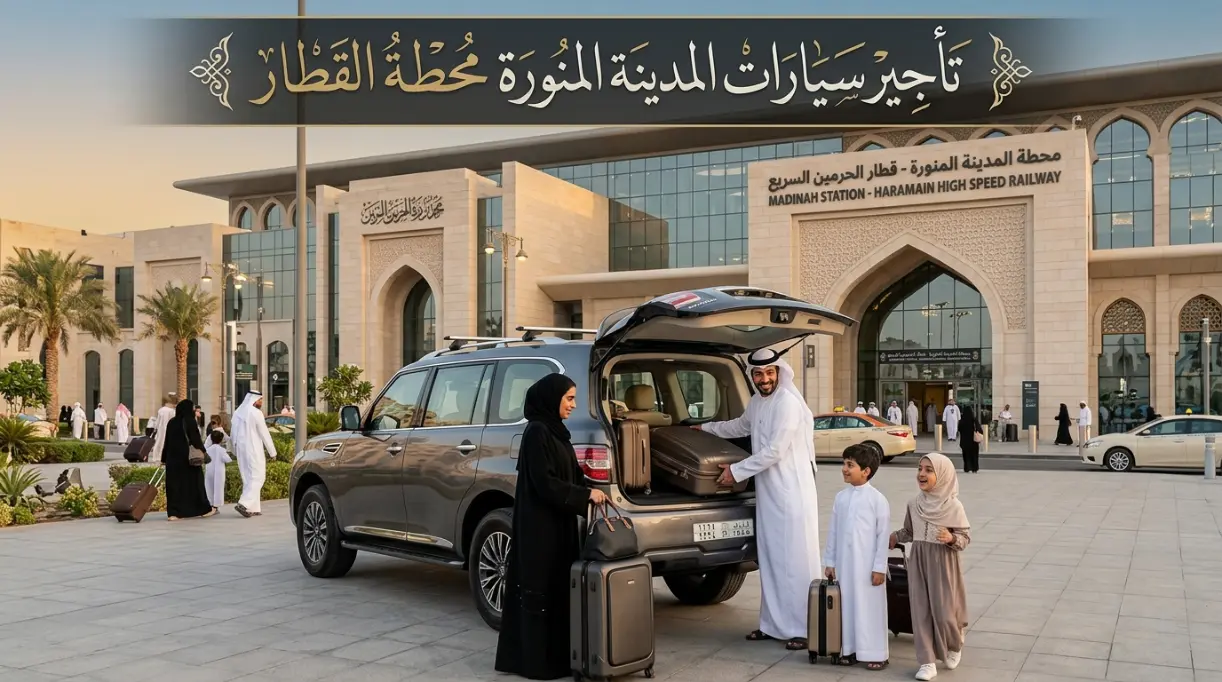 تأجير سيارات المدينة المنورة محطة القطار تأجير سيارات المدينة المنورة محطة القطار واستلام السيارة مباشرة بعد الوصول إلى محطة الحرمين