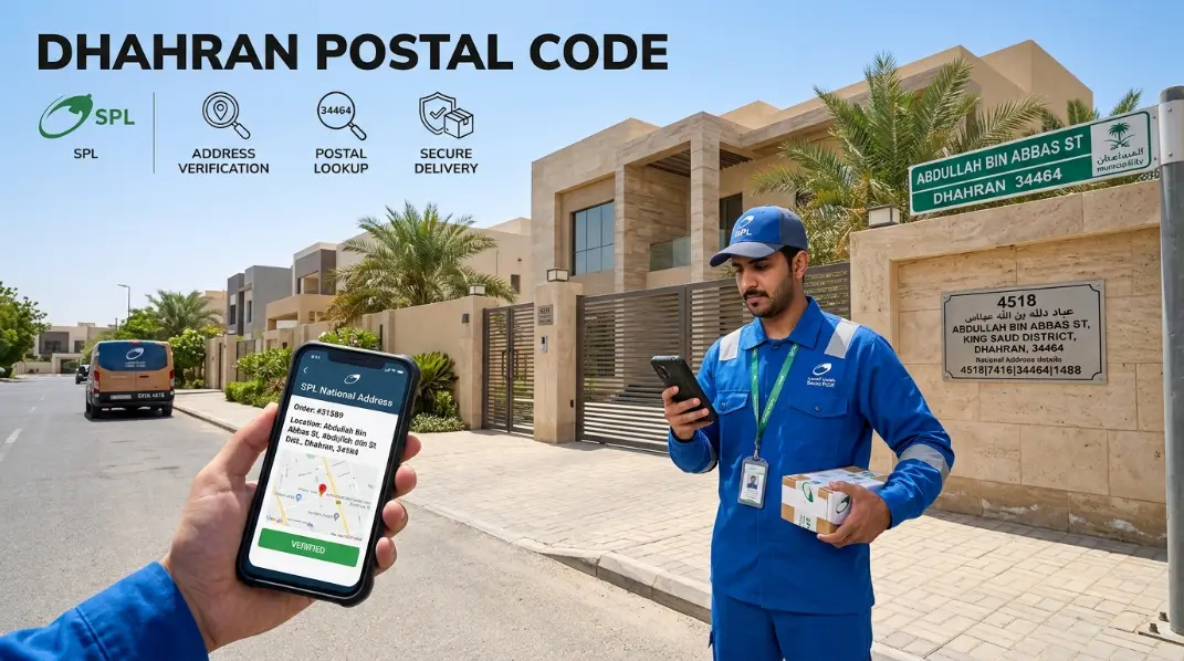 Dhahran Postal Code Saudi Arabia with ZIP code and National Address information