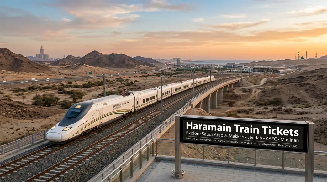 Haramain Train Tickets Haramain Train Tickets for Makkah to Madinah journey