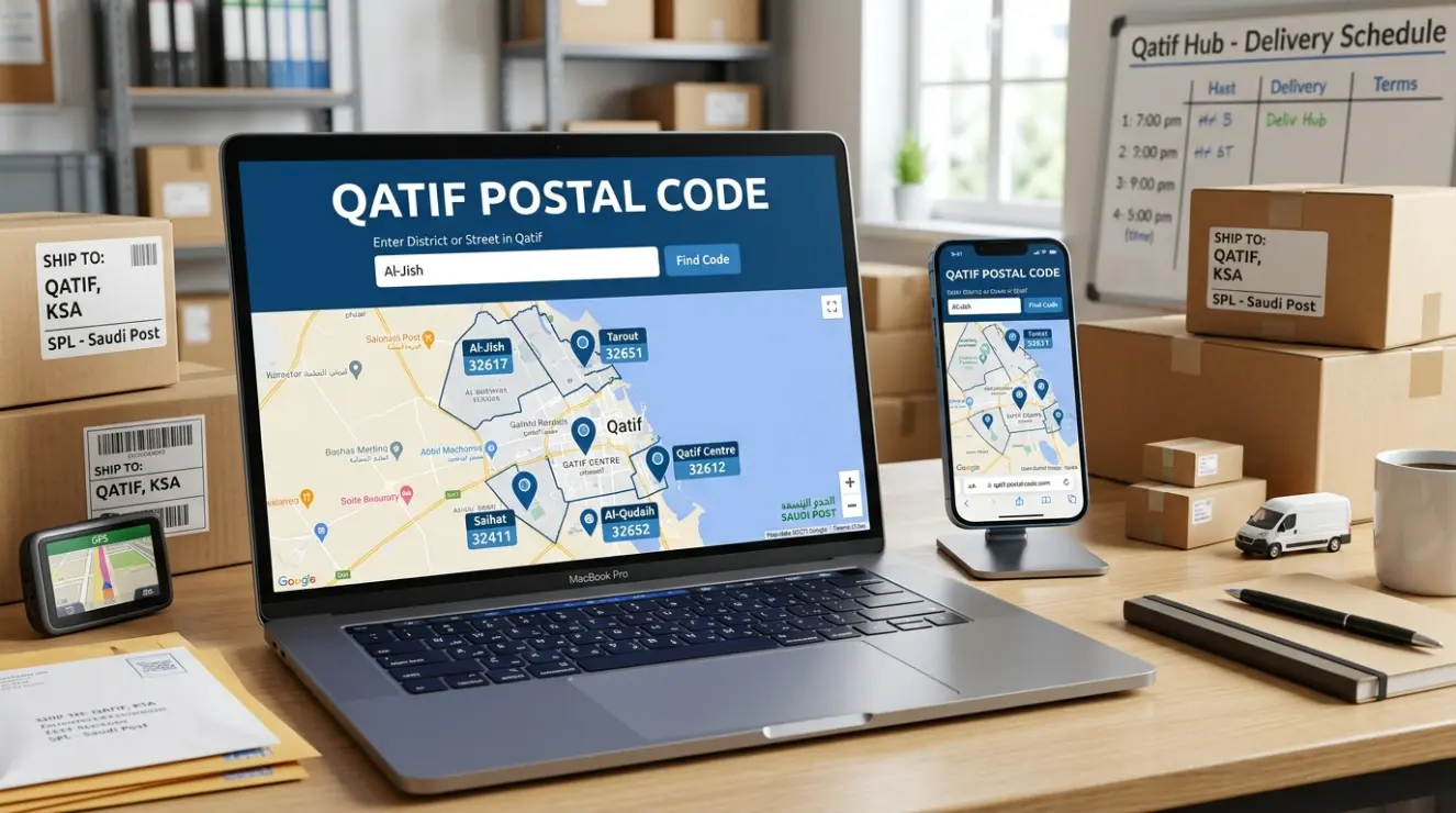 Qatif Postal Code and Saudi National Address delivery guide