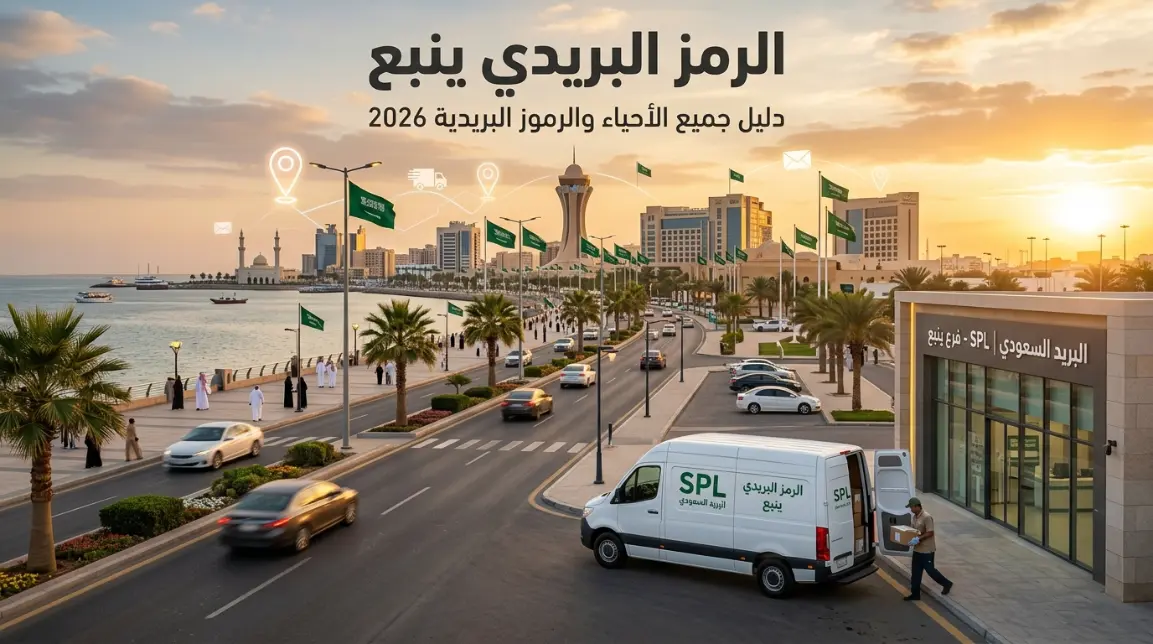 الرمز البريدي ينبع استخدام الرمز البريدي ينبع في الشحن والتوصيل عبر سبل وDHL وFedEx وAramex وUPS