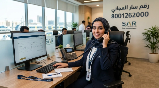 رقم سار المجاني 8001262000 وخدمة عملاء الخطوط الحديدية السعودية