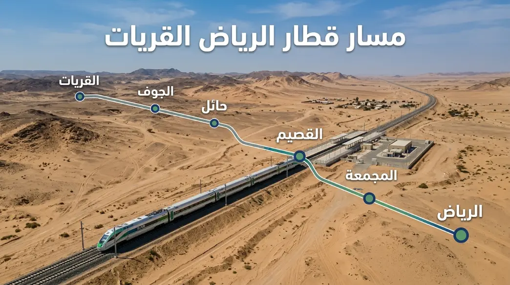 Haramain Train Tickets حجز قطار الرياض القريات وتذاكر السفر عبر الخطوط الحديدية السعودية