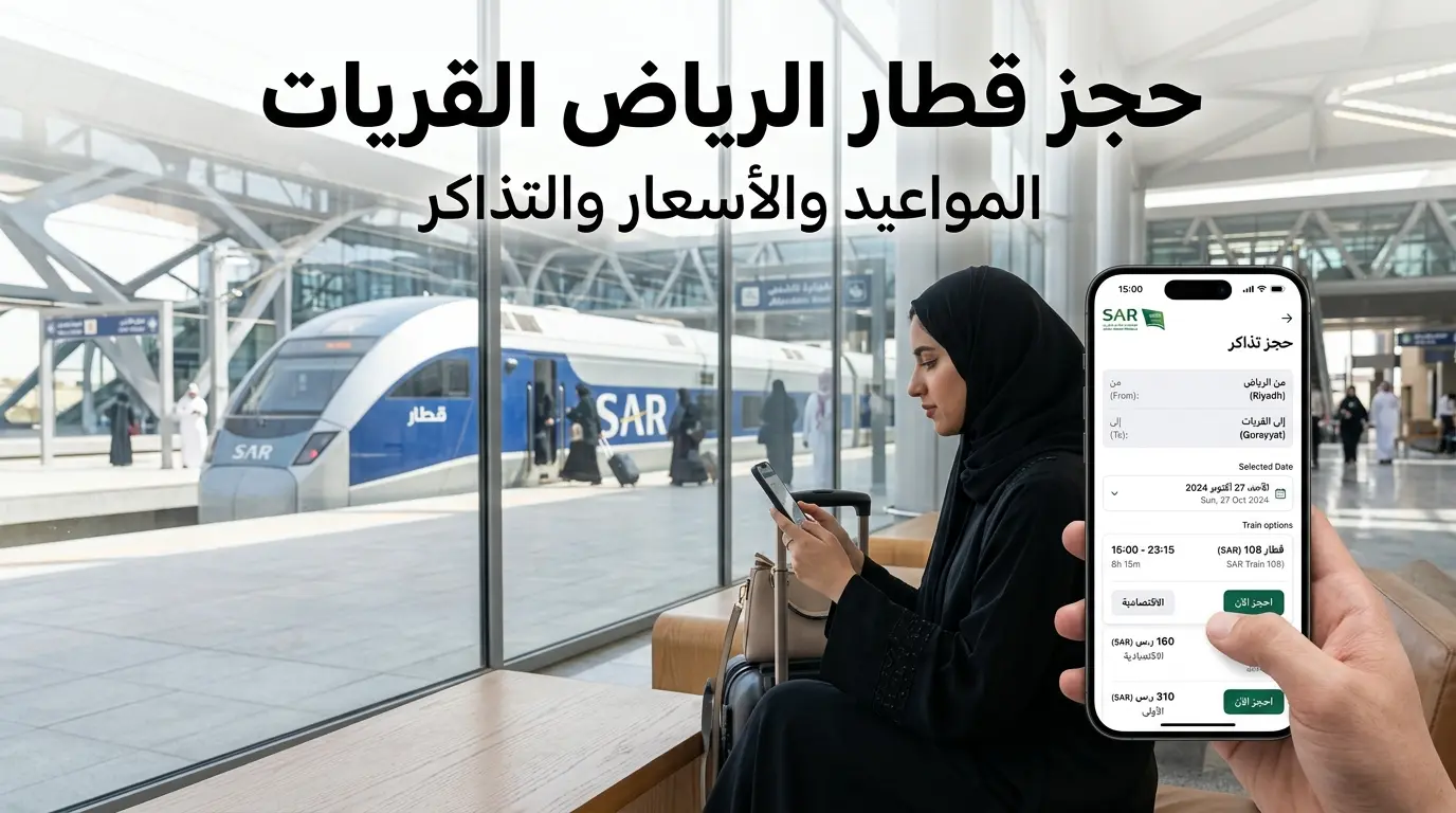 Haramain Train Tickets قطار الرياض القريات التابع لسار في رحلة عبر شمال السعودية