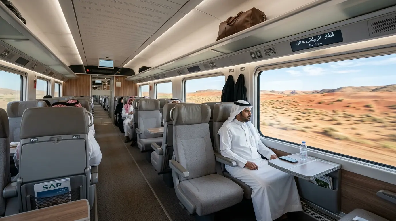 قطار الرياض حائل قطار الرياض حائل ومسار الرحلة عبر محطات قطار الشمال
