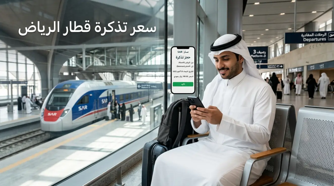 حجز قطار الرياض حاسبة سعر تذكرة قطار الرياض وتكلفة الرحلة