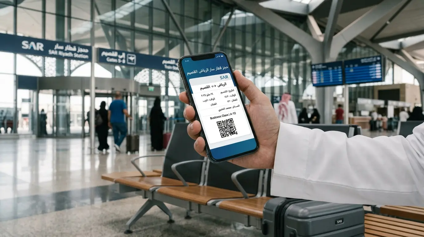 حجز قطار سار الرياض القصيم حجز تذاكر قطار سار من الرياض إلى القصيم عبر الإنترنت