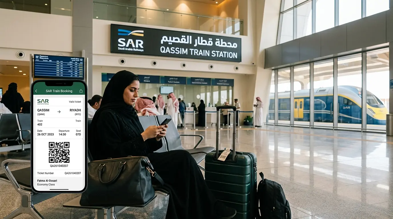 محطة قطار القصيم موقع محطة قطار القصيم ومبنى المحطة في منطقة القصيم