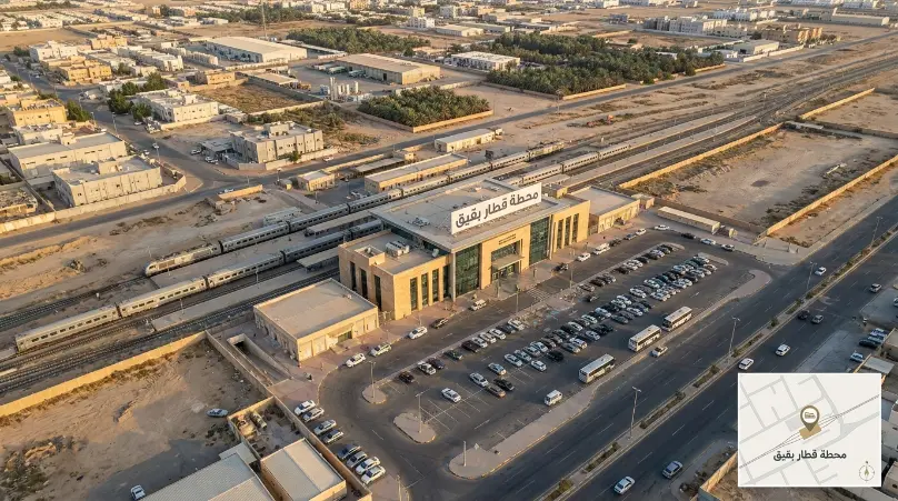 محطة قطار بقيق محطة قطار بقيق على مسار قطار الشرق بين الرياض والدمام