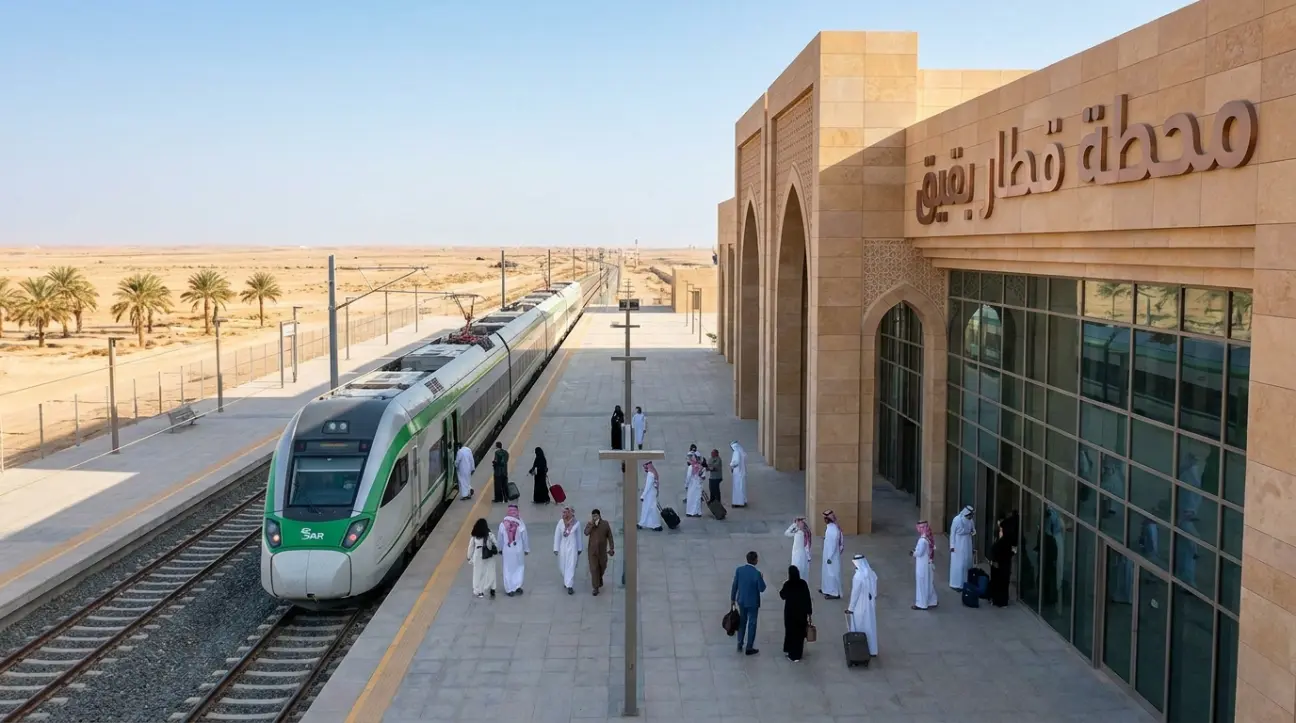 محطة قطار بقيق محطة قطار بقيق في المنطقة الشرقية