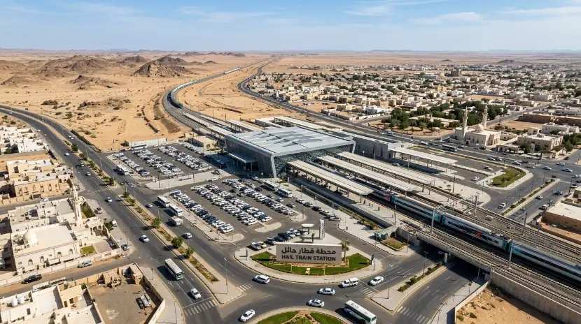 محطة قطار حائل محطة قطار حائل ومحطة سار على خط قطار الشمال في السعودية
