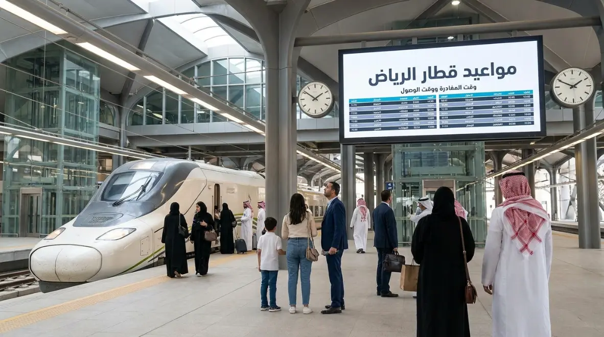 مواعيد قطار الرياض مواعيد قطار سار من الرياض